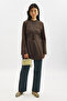 Belden Tie-Up Long Sleeve Tshirt Brown - 3