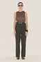 Design Palazzo Pants Brown - 5