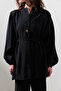 Tencel Ruched Tunic Black - 5