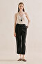 Linen Classic Pants Black