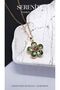 Ldylia Flower Figured Steel Necklace - 3