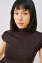Easy Sleeveless Blouse Brown - 7
