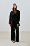 Chain-Up Trousers Black - 2