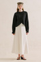 Linen Cape Style Shirt Black - 5