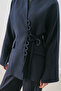 Aroa Tie-Up Jacket Navy Blue - 4