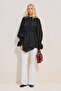 Lace Sleeves Edition Bluz Black - 2