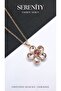 Ldylia Flower Figured Steel Necklace