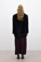 Belted Bib Jacket Black - 7