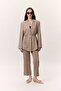 Flat Cut Trousers Camel - 3