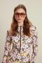 PATTERNED ZIPPER SURF SWIMSUIT FLOWER - 3