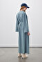 Oversize Long Casual Dress Blue - 6