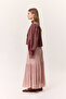 Short Balloon Sleeve Jacket Dried Rose - 4