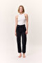 High Waist Mom Fit Jeans Black - 2