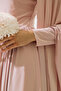 Helsa Evening Dress Powder - 7