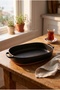 Norge Ceramic Oven Dish 40 cm Black - 5