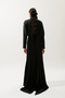 L'Amour Stone Evening Dress Black - 8
