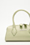 LEATHER POLO MINI BAG GREEN - 6