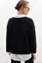 Oversize Sweater Black - 6