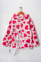 Plush Unisex Children's Coat That Can Transform into My Little One's Backpack - Pink