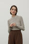 FINGER SLIP STRIPED BODY BROWN - 3