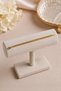 Women's Gold Plated Thin Gourmet Chain Minimalist Stylish Bracelet - 2
