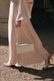 Stone Baguette Evening Bag Silver