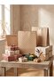 25 Pieces of Small Heart-Patterned 18*8*24 Kraft Bags (Excluding Labels and Cords) - 2