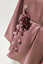 Belt with Flower Buds Lila - 2