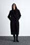 Custom made maskuline coat black - 6