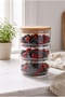 Stackable Storage Container 3-Piece Set 800 Cc - 3