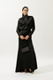 L'Amour Stone Evening Dress Black