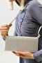 Stone Baguette Evening Bag Silver - 3