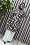 Women's Hijab Clothing Plus Size Crispy Pattern Shirt - 8