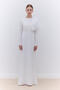 Laura Evening Dress Ecru - 4
