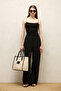 Linen Palazzo Pants Black - 3
