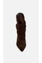Nomi Rome Coffee Suede Genuine Leather Pointed Toe Women's Heeled Boots Short - 7