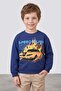 Car Printed Boy's Sweatshirt - 2