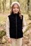 Zippered Stand Collar Unisex Children's Inflatable Vest