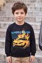 Car Printed Boy's Sweatshirt