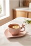 Freedom Ceramic Teacup Pink
