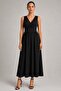 Sleeveless Double-Breasted Collar Dress (B23-00137) - 3