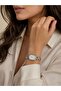White Inside Silver Color Wrist Watch