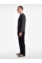 Regular Fit Cotton Pocketed Elastic Waist Trousers with Drawstrings - 2