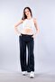 5219 (6230) Waist Ornament Drawstring Pol Paça Trousers