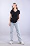 2000 V-Neck Slit Bodysuit - 3