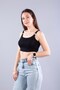 9062 Ringed Padded Crop Athlete Top - 2
