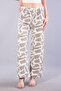 5681 Wide Leg Patterned Trousers - 3