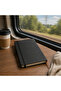 Black Hard Cover Notepad 20X13 cm 81 Sheets Lined Notebook with Elastic Pen Holder - 4