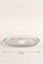 2-Piece Elegant Oval Serving Plate - 6