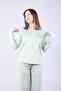 3404 Milan Love You O Neck Long Sleeve Top Long Bottom Pajama Set - 7